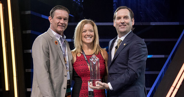 2016 Thompson Leadership Award Winners Jim and Julie Brosious