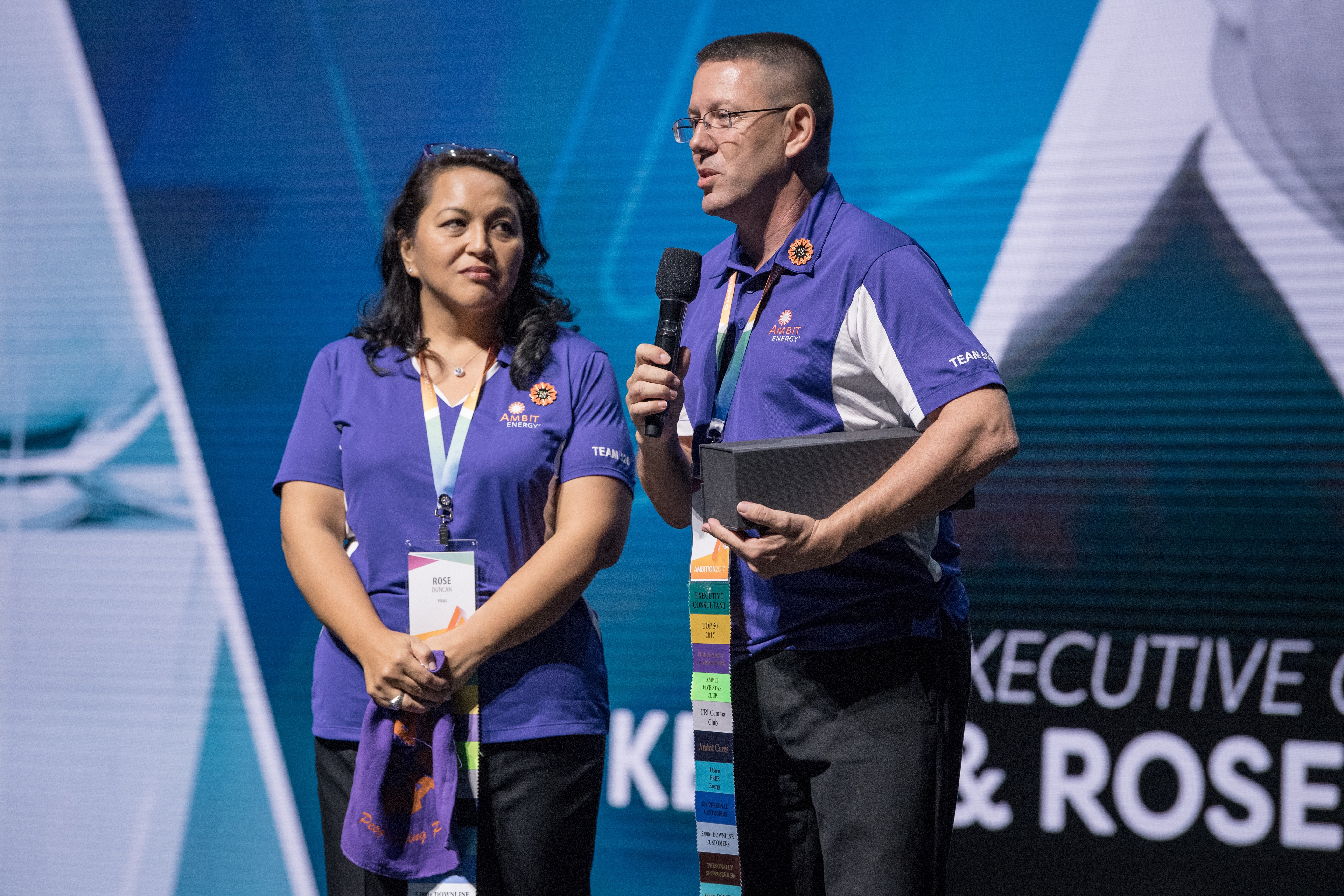 2017 Crystal Sphere Award Winners, Rose and Kevin Duncan