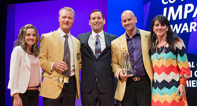 2013 Co-Founder's Impact Award Winner, Shawn Cornett & Damien Pechacek