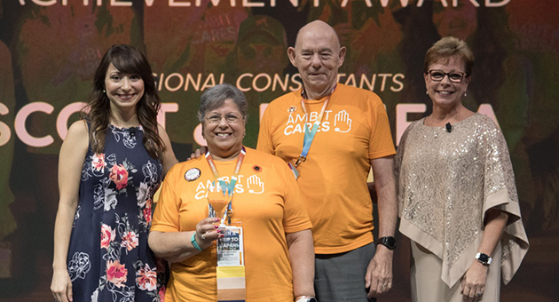 2018 Ambit Cares Achievement Award Winner, Diana Cepeda